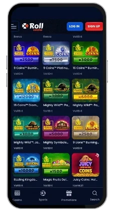 Rollcasino casino register